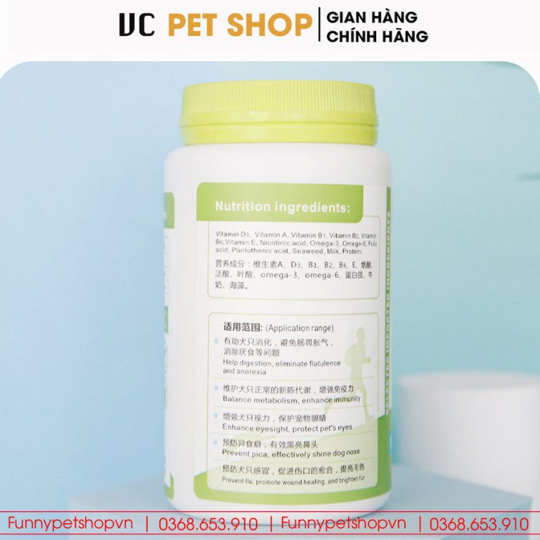 Viên Nhai Spirit Vitamin Bổ Sung Dinh Dưỡng Cho Chó