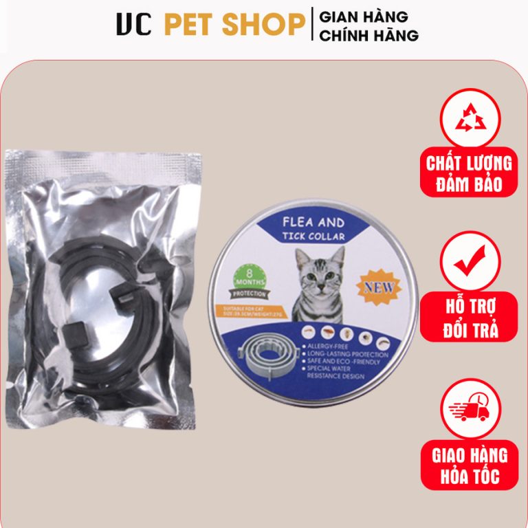 Vòng Cổ Chống Ve Rận Cho Mèo Flea And Tick Collar