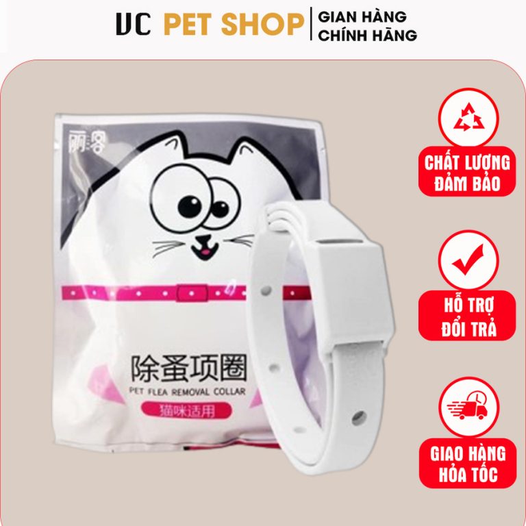 Vòng Cổ Trị Ve Rận Cho Chó Mèo