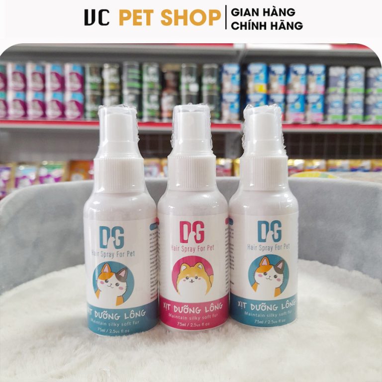 Xịt Dưỡng Lông Cho Chó Mèo DG Pet