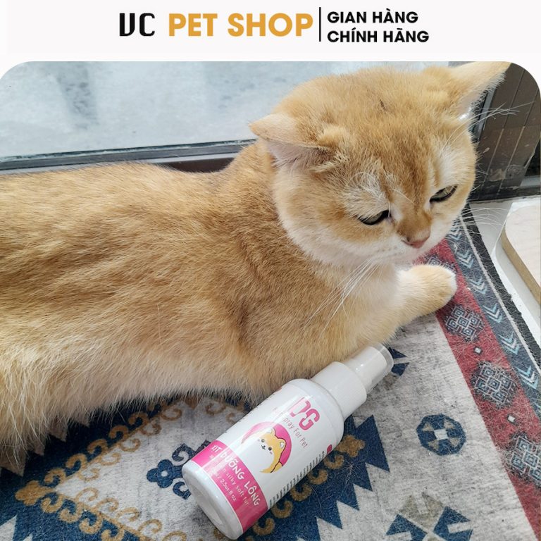 Xịt Dưỡng Lông Cho Chó Mèo DG Pet