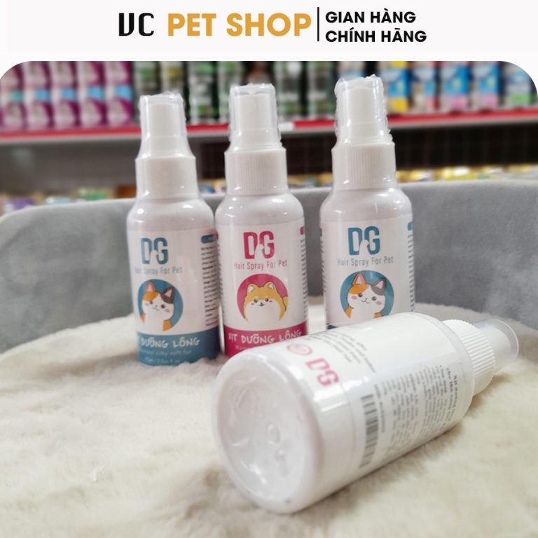 Xịt Dưỡng Lông Cho Chó Mèo DG Pet