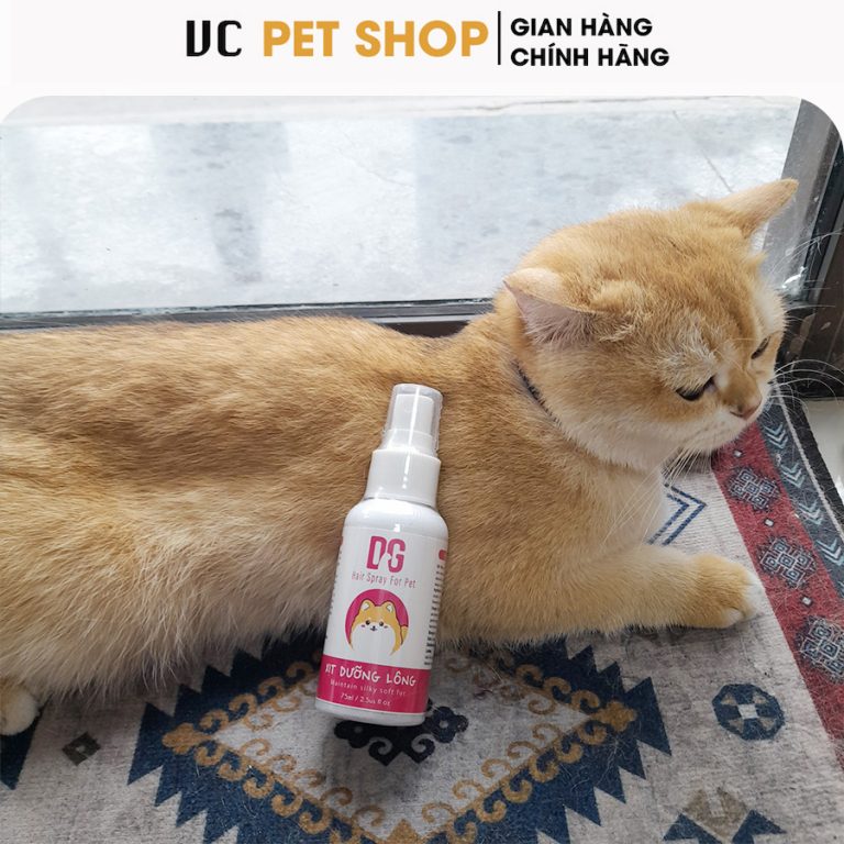 Xịt Dưỡng Lông Cho Chó Mèo DG Pet