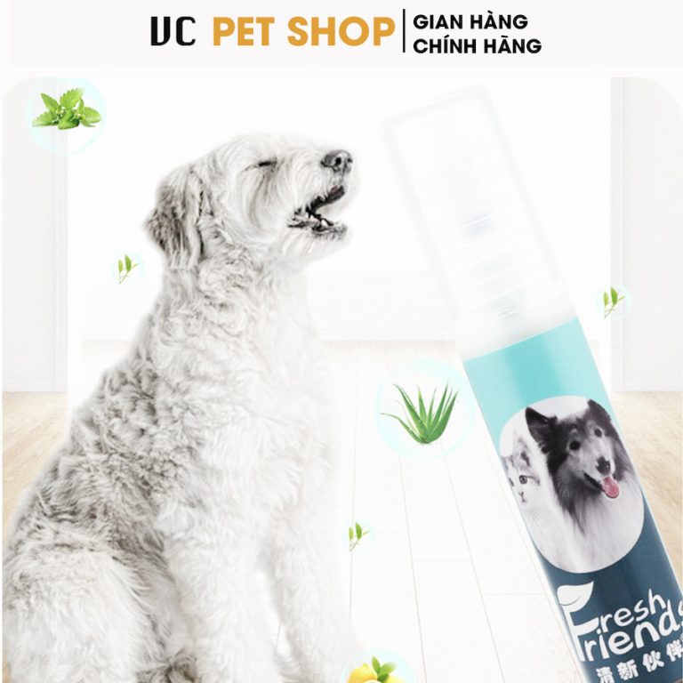 Xịt Thơm Miệng Cho Chó Mèo Fresh Friend 14ml
