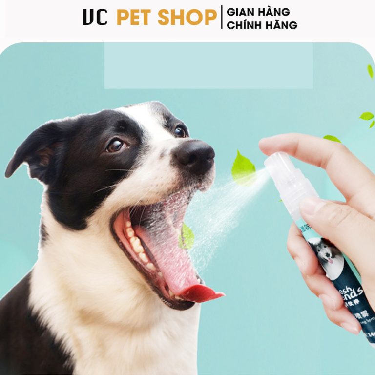 Xịt Thơm Miệng Cho Chó Mèo Fresh Friend 14ml