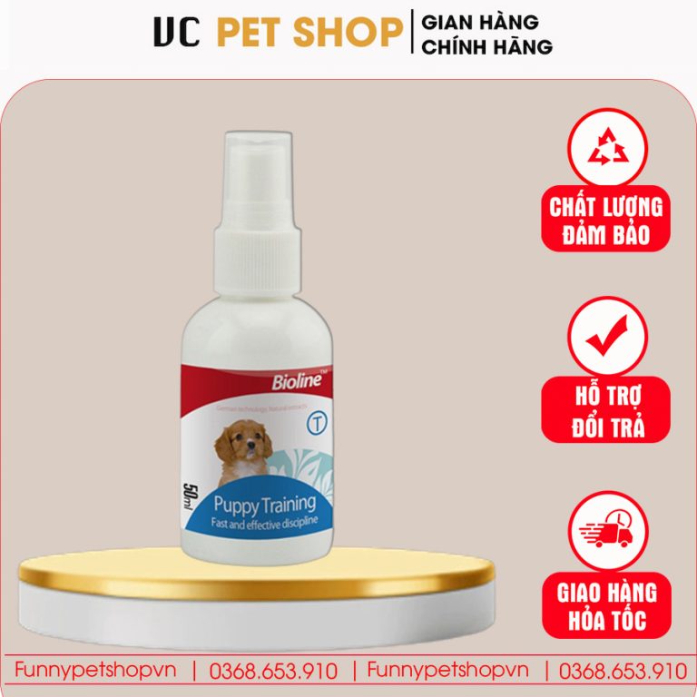 Xịt Vệ Sinh Đúng Chỗ Bioline Cho Chó Mèo