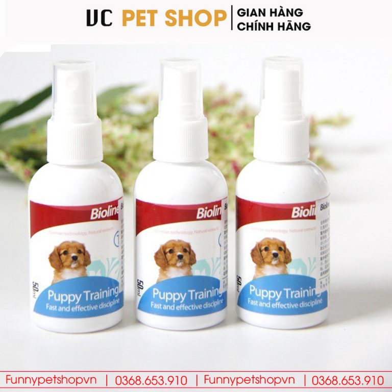 Xịt Vệ Sinh Đúng Chỗ Bioline Cho Chó Mèo