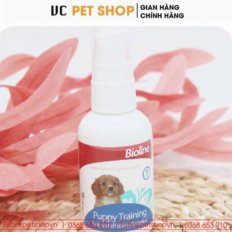Xịt Vệ Sinh Đúng Chỗ Bioline Cho Chó Mèo