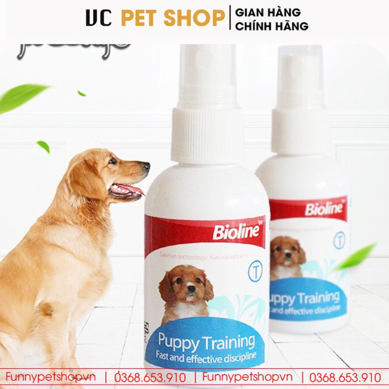 Xịt Vệ Sinh Đúng Chỗ Bioline Cho Chó Mèo