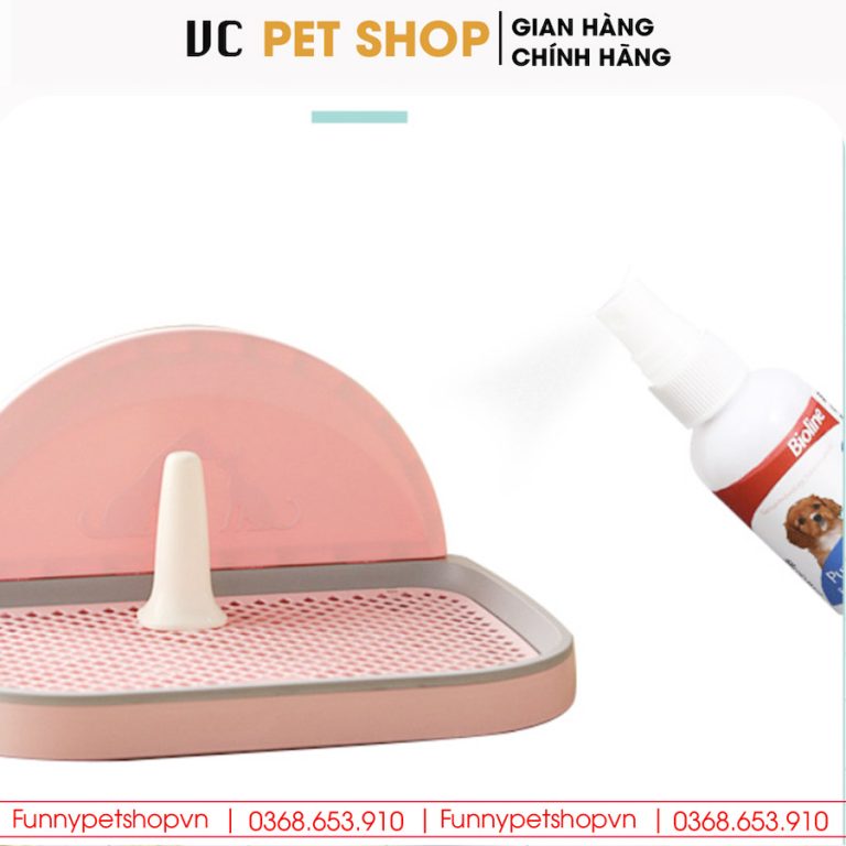 xịt vệ sinh đúng chỗ Bioline cho chó mèo