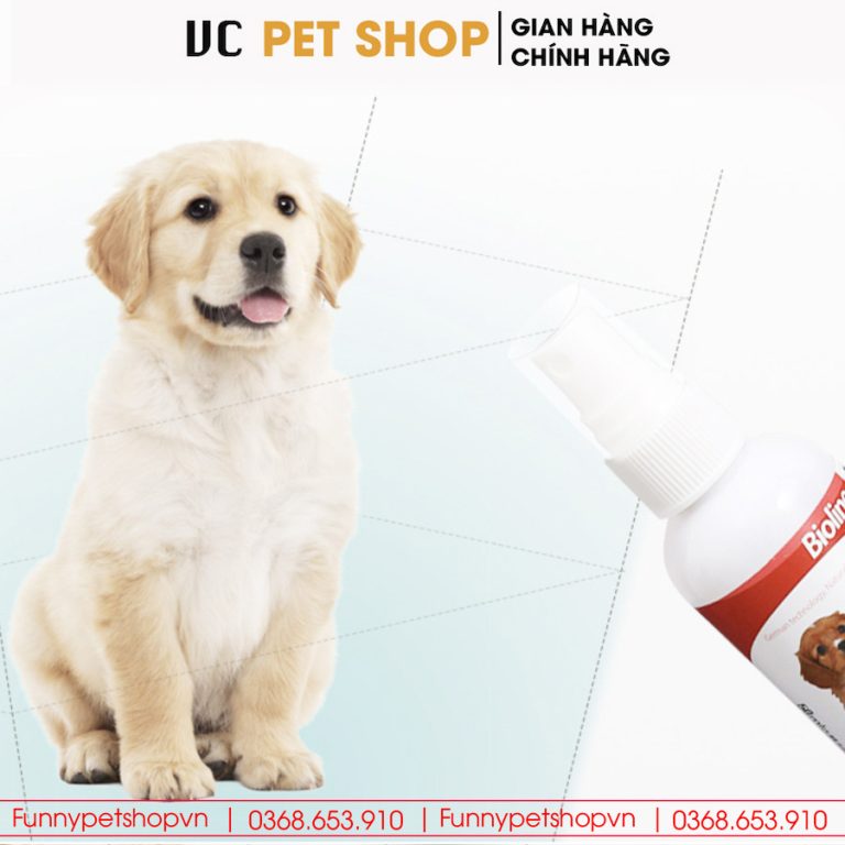 Xịt Vệ Sinh Đúng Chỗ Bioline Cho Chó Mèo