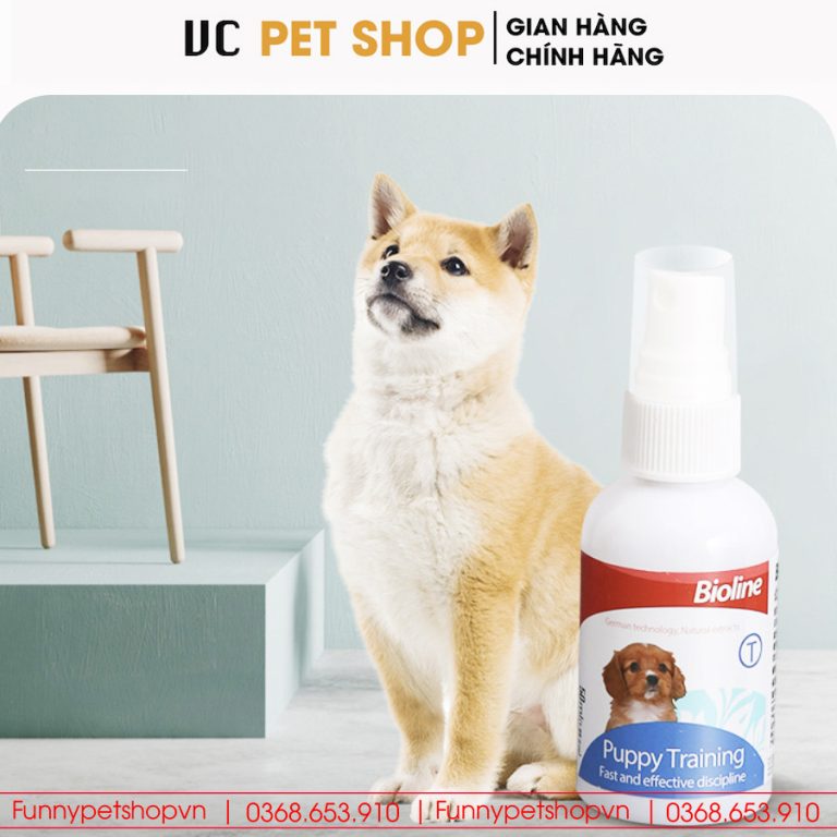 Xịt Vệ Sinh Đúng Chỗ Bioline Cho Chó Mèo