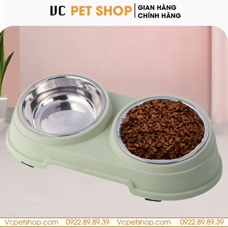 bát ăn chống gù cho mèo