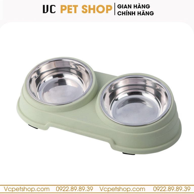 Bát Ăn Chống Gù Cho Mèo Có Hộp Cao Cấp