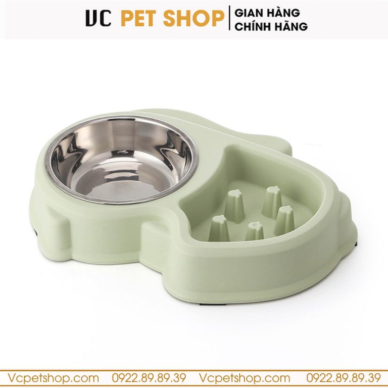 Bát Ăn Chống Nghẹn Cho Chó Mèo Cao Cấp