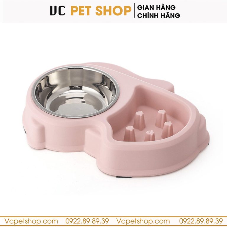 Bát Ăn Chống Nghẹn Cho Chó Mèo Cao Cấp