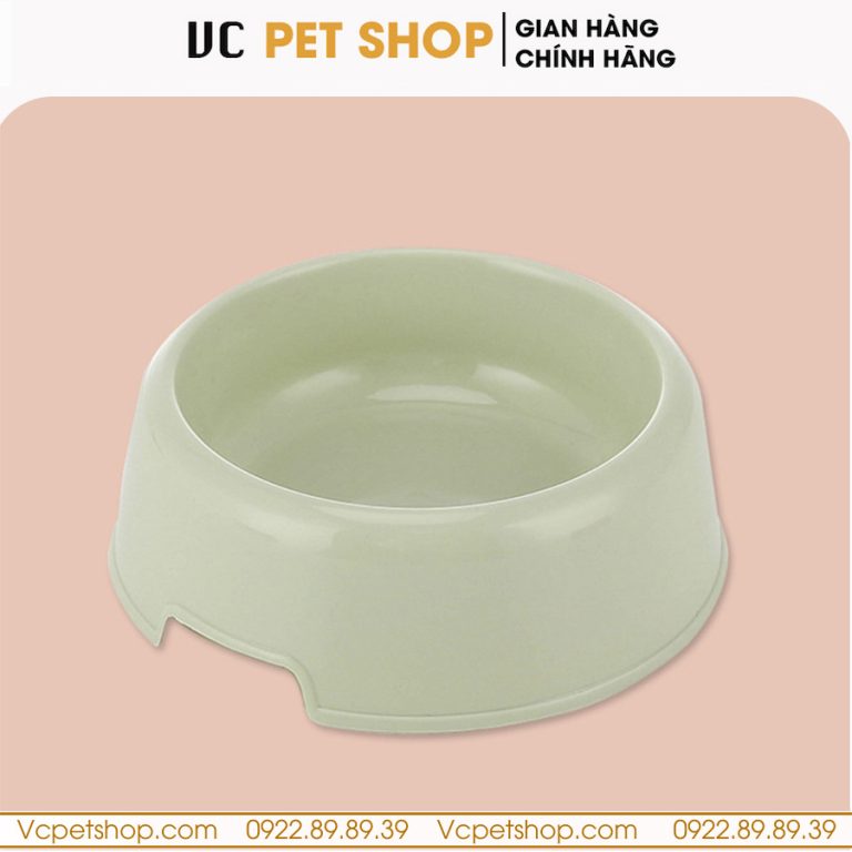 Bát Ăn Đơn Cho Chó Mèo Giá Rẻ Bằng Nhựa