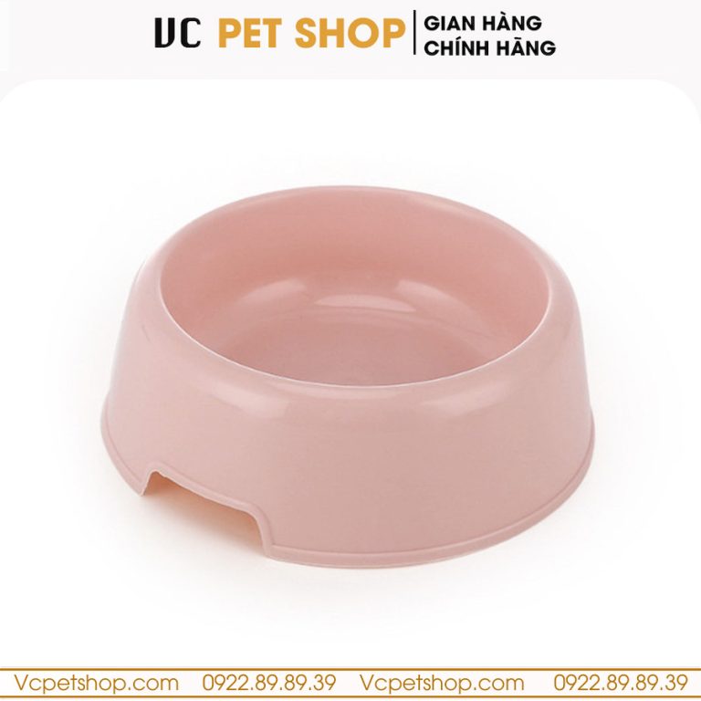 Bát Ăn Đơn Cho Chó Mèo Giá Rẻ Bằng Nhựa