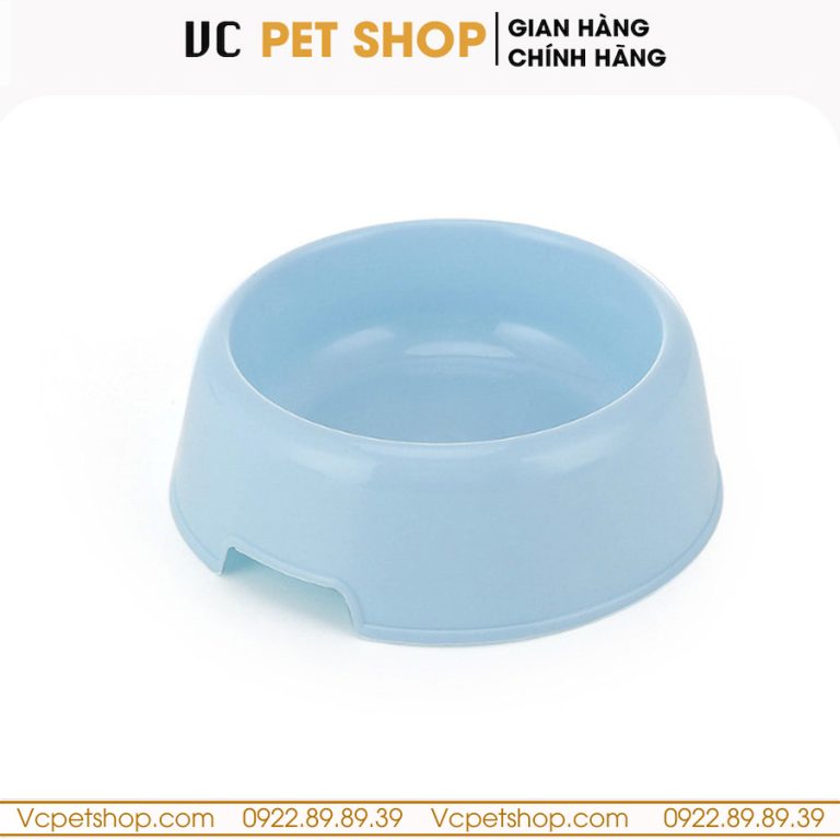 Bát Ăn Đơn Cho Chó Mèo Giá Rẻ Bằng Nhựa
