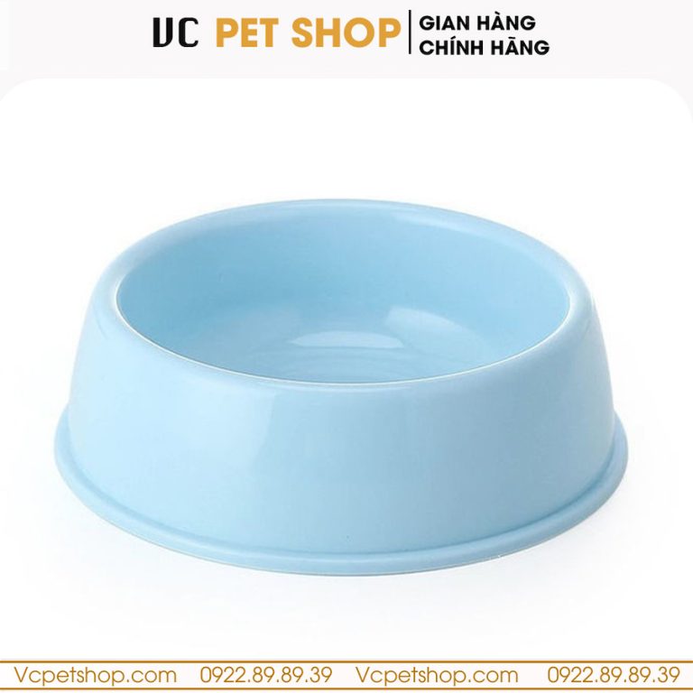 Bát Ăn Đơn Cho Chó Mèo Bằng Nhựa