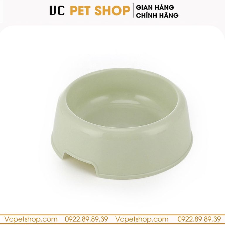 Bát Ăn Đơn Cho Chó Mèo Giá Rẻ Bằng Nhựa