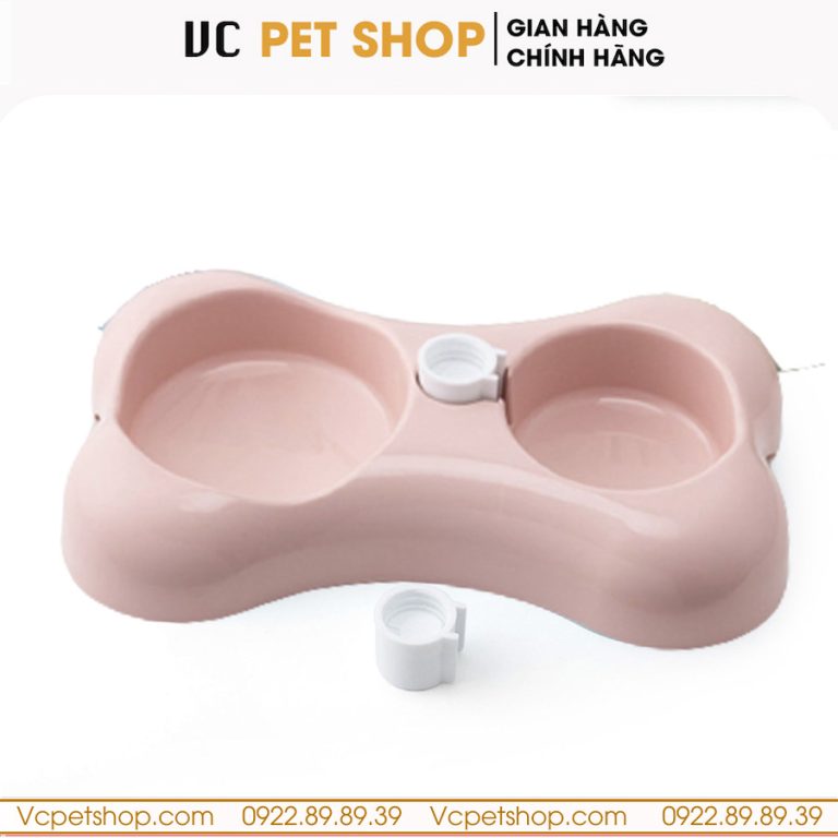 Bát Đựng Thức Ăn Cho Chó Mèo Hình Xương
