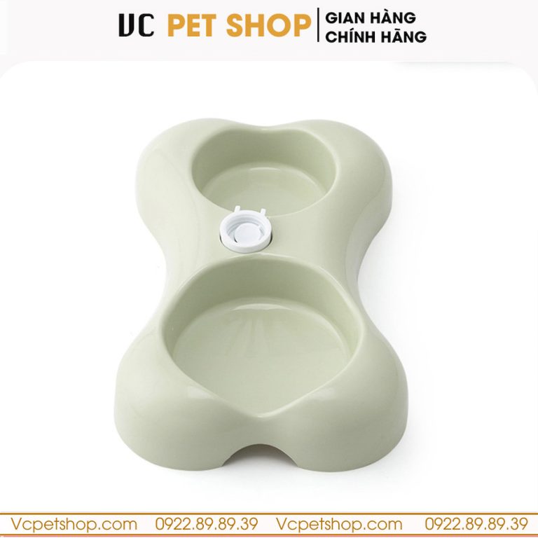 Bát Đựng Thức Ăn Cho Chó Mèo Hình Xương
