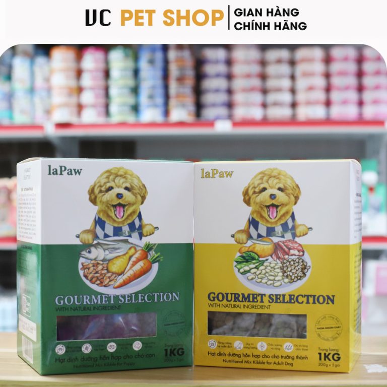 Hạt Dinh Dưỡng Cho Chó Con LaPaw Gourmet