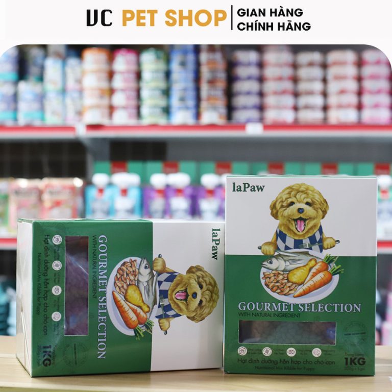 Hạt Dinh Dưỡng Cho Chó Con LaPaw Gourmet