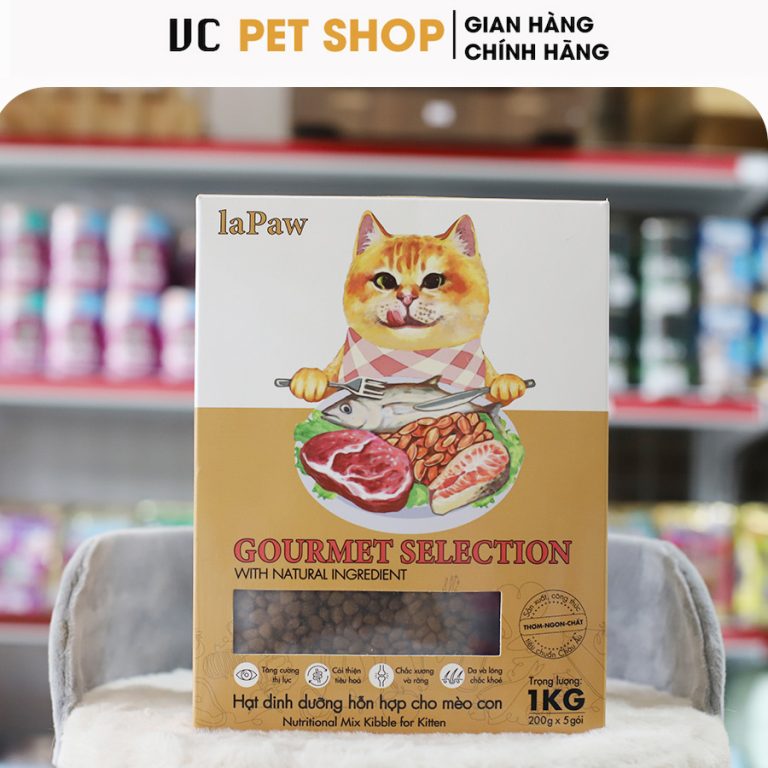 Hạt Dinh Dưỡng Cho Mèo Con LaPaw Gourmet