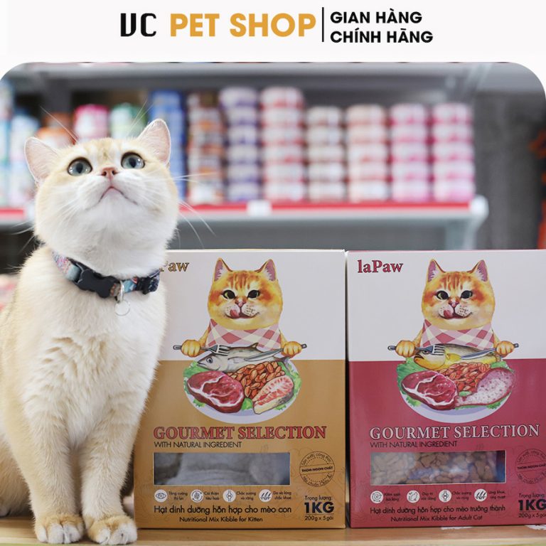 Hạt Dinh Dưỡng Cho Mèo Con LaPaw Gourmet