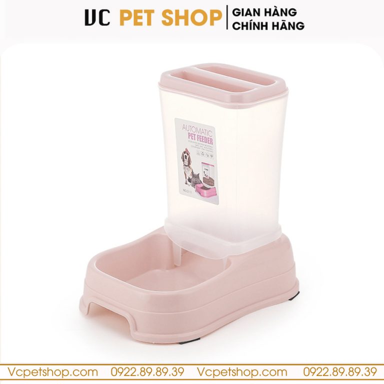 Hộp Đựng Thức Ăn Tự Động Cho Chó Mèo