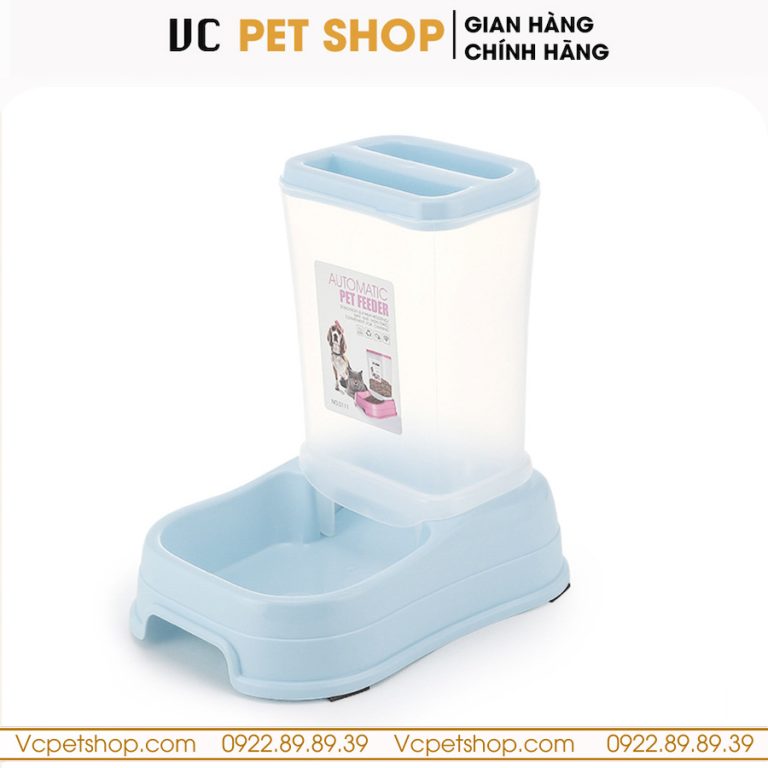 Hộp Đựng Thức Ăn Tự Động Cho Chó Mèo