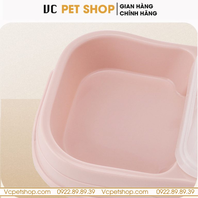 Hộp Đựng Thức Ăn Tự Động Cho Chó Mèo