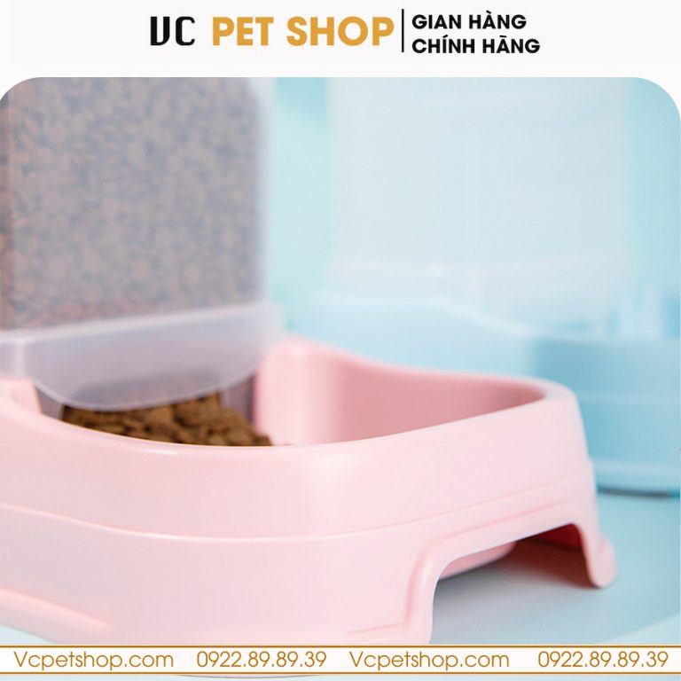 Hộp Đựng Thức Ăn Tự Động Cho Chó Mèo