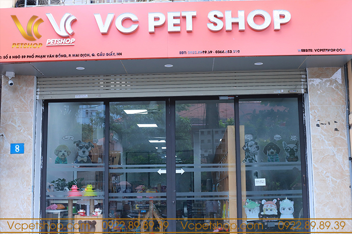 VC Pet Shop – địa chỉ chuyên cung cấp thức ăn và phụ kiện cho cún cưng