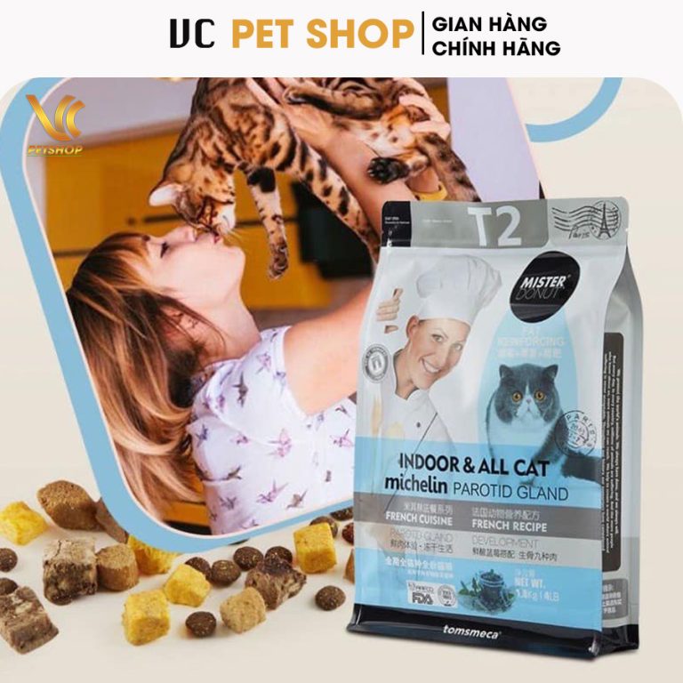 Hạt cho mèo Mister Donut T2