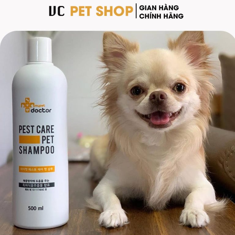 Sữa tắm trị ve rận cho chó mèo Mypet Doctor Pest Care Pet Shampoo 500ml