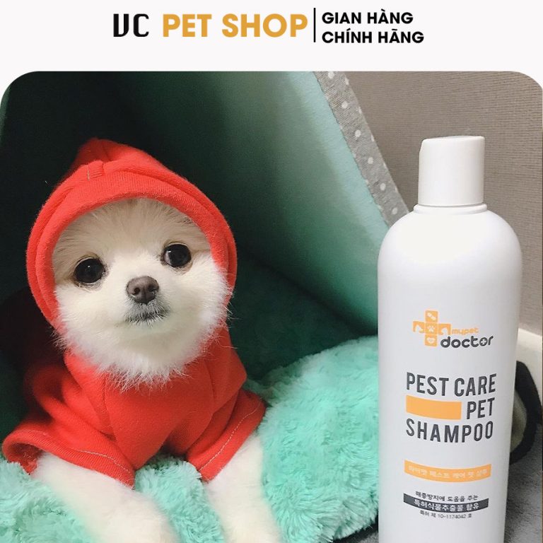 Sữa tắm trị ve rận cho chó mèo Mypet Doctor Pest Care Pet Shampoo 500ml