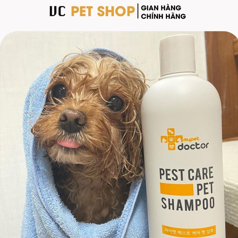 Sữa tắm trị ve rận cho chó mèo Mypet Doctor Pest Care Pet Shampoo 500ml