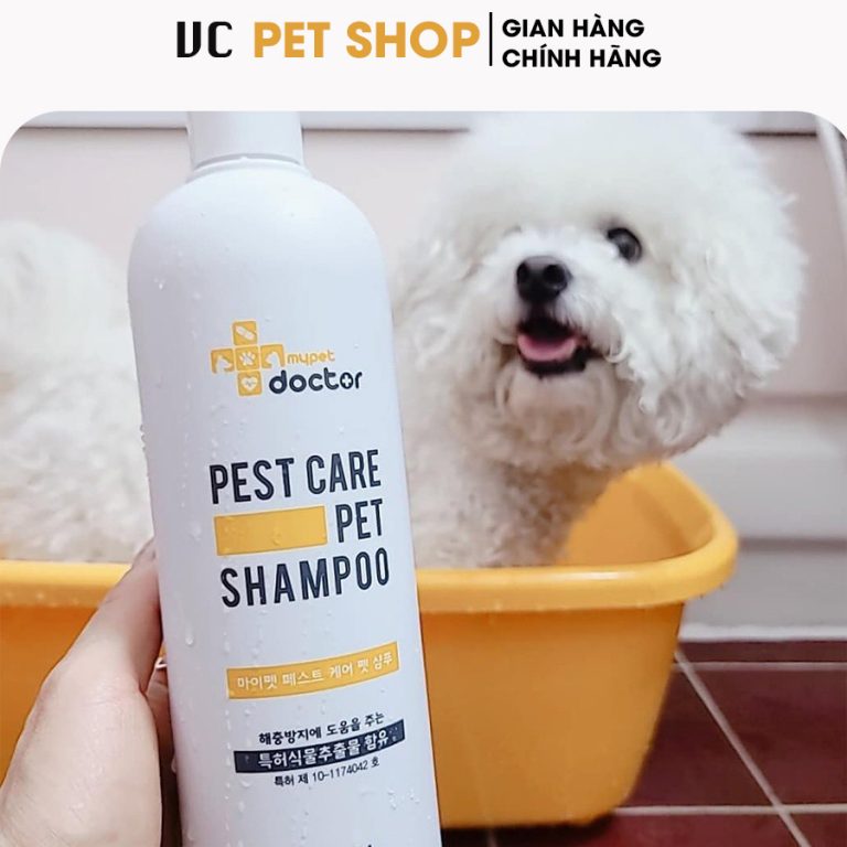 Sữa tắm trị ve rận cho chó mèo Mypet Doctor Pest Care Pet Shampoo 500ml