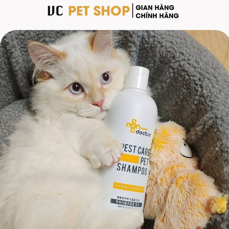 Sữa tắm trị ve rận cho chó mèo Mypet Doctor Pest Care Pet Shampoo 500ml
