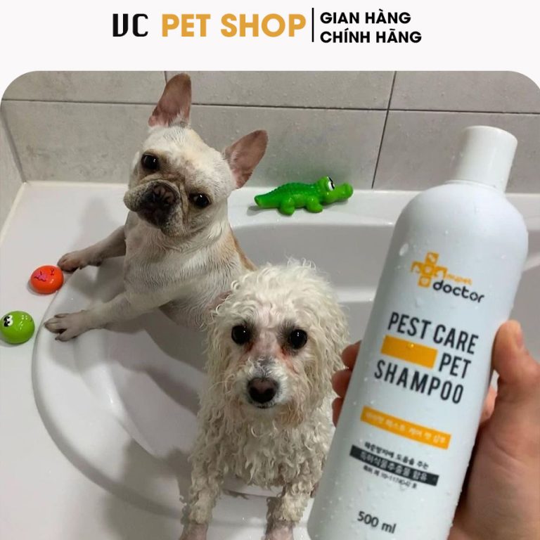 Sữa tắm trị ve rận cho chó mèo Mypet Doctor Pest Care Pet Shampoo 500ml