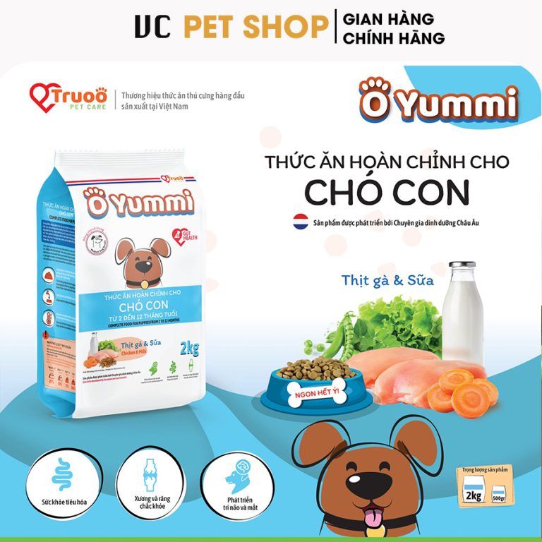 Thức ăn cho chó con Yummi