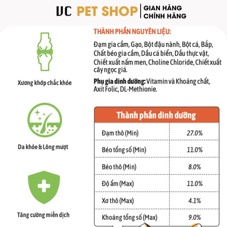 Thức Ăn Cho Chó Trưởng Thành Yummi Giống Lớn