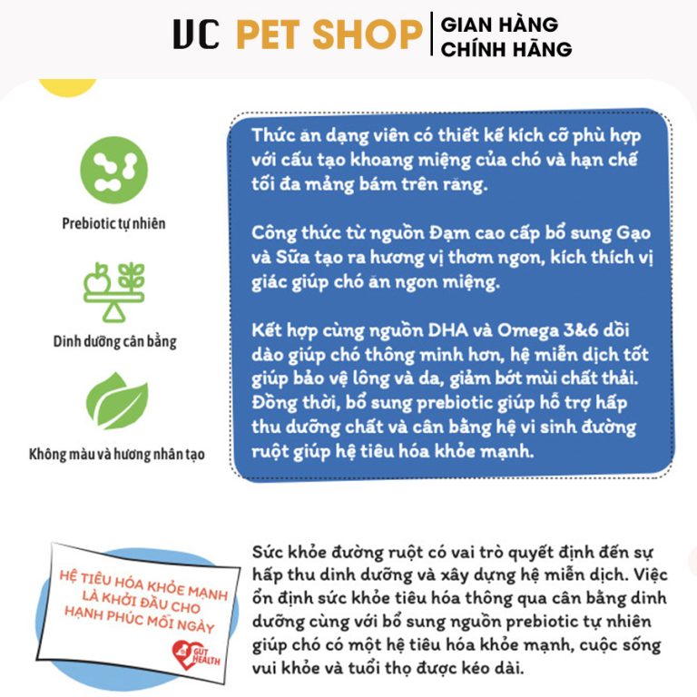 Thức Ăn Cho Chó Trưởng Thành Yummi Giống Lớn