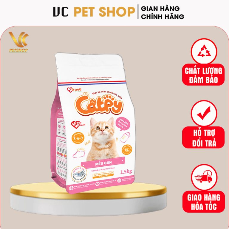 Thức Ăn Cho Mèo Con Catpy