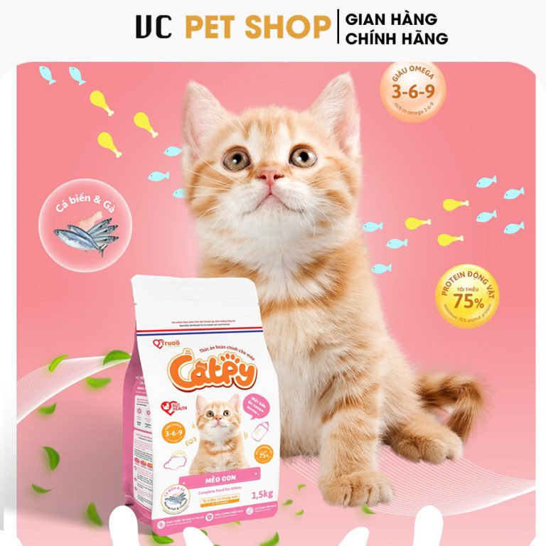 Thức Ăn Cho Mèo Con Catpy