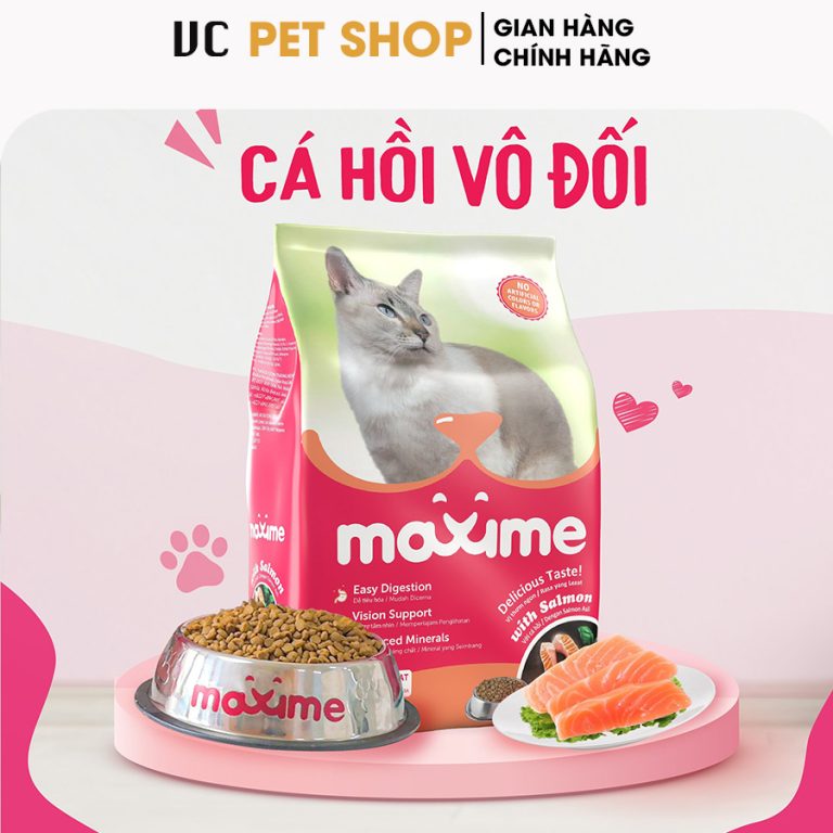 Thức Ăn Cho Mèo Maxime Mọi Lứa Tuổi Gói 400g
