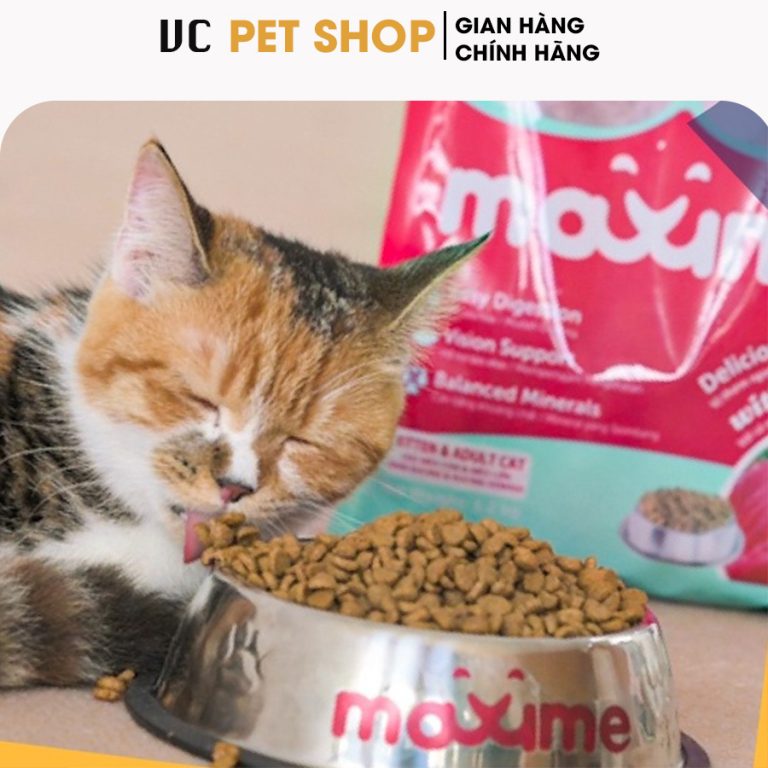Thức Ăn Cho Mèo Maxime Mọi Lứa Tuổi Gói 400g